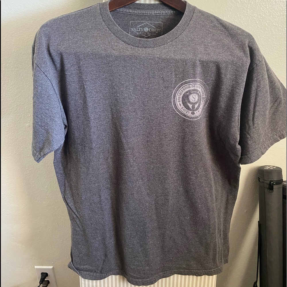 Men’s Salty Crew T Shirt Brotherhood of Iron Workers